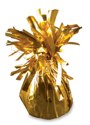 GOLD BALLOON WEIGHT