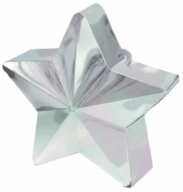 IRIDESC STAR BLLN WT