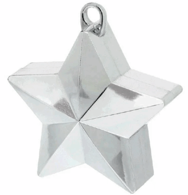 STAR BALLOON WT-SILVER