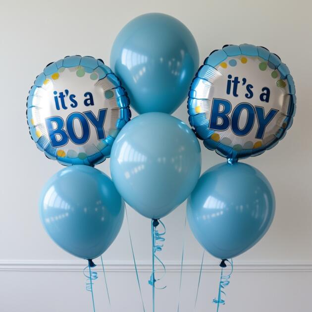12X6 BABY SHOWER BOY BOUQUET