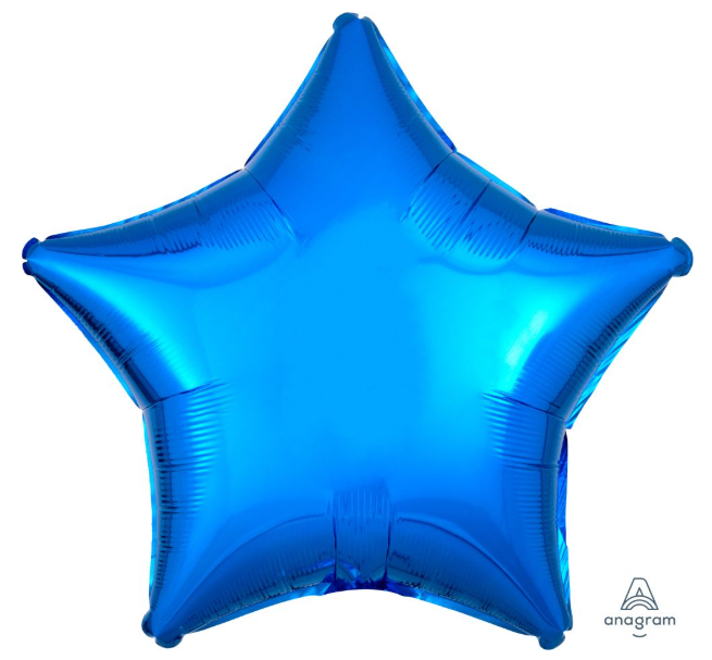 BLUE 19" STAR